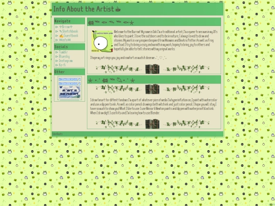 info screenshot