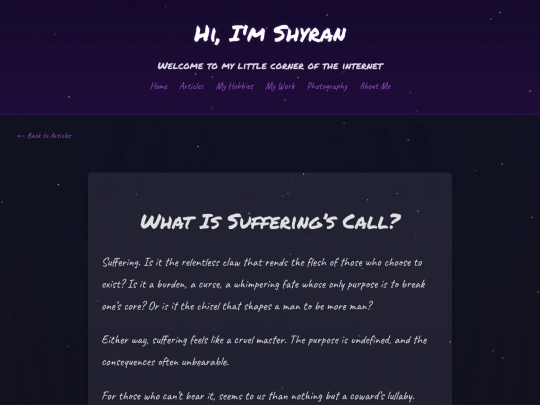 articles/suffering screenshot