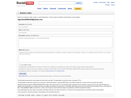 upload screenshot