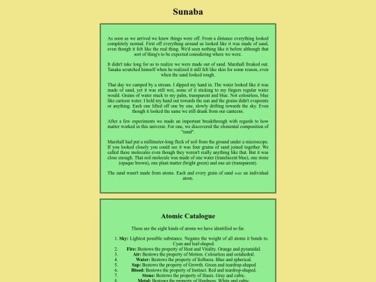 whistlestop/sunaba screenshot