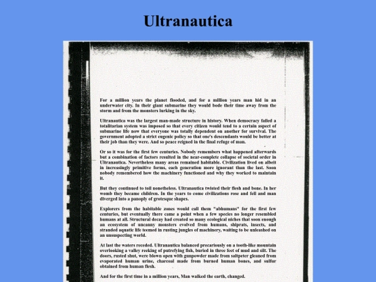 whistlestop/ultranautica screenshot
