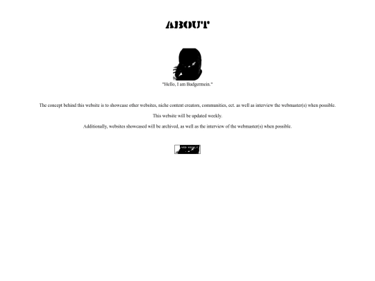 Web Weekly About screenshot