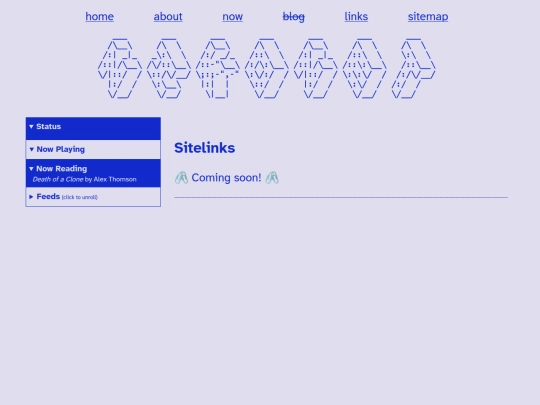 links screenshot