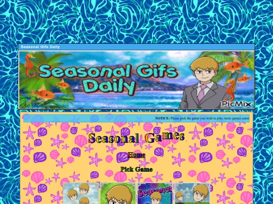 SeasonalGames screenshot