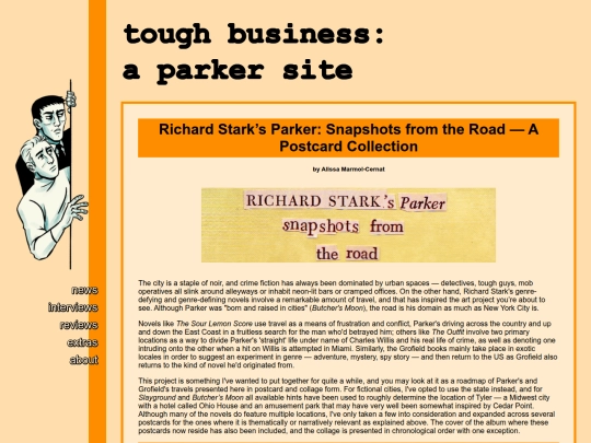 parkerpostcards screenshot
