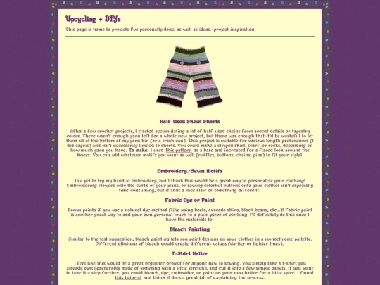 upcycling screenshot
