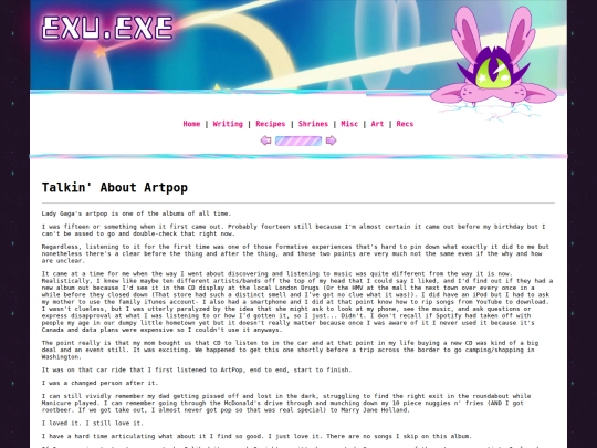 writing/artpop screenshot