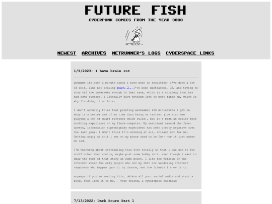 blog screenshot