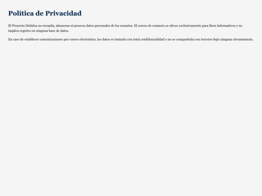 privacidad screenshot