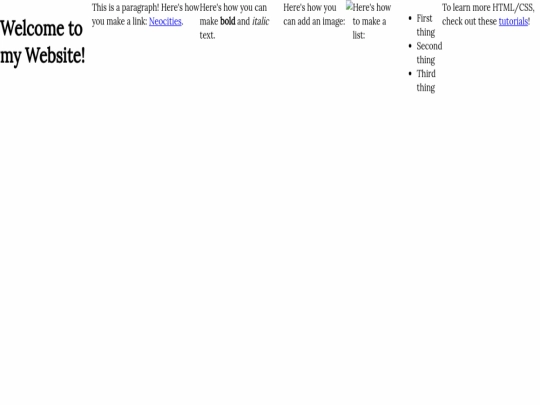index screenshot