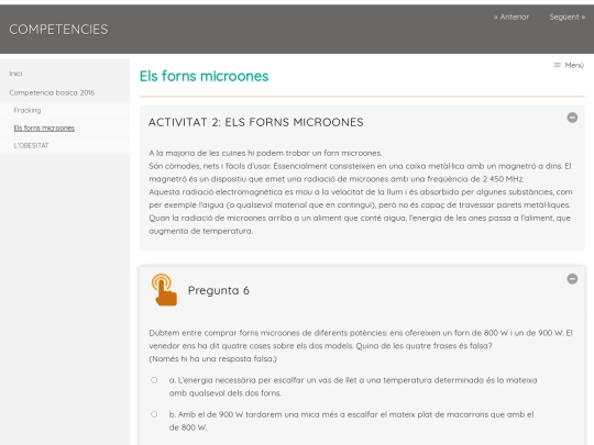 competencies/els_forns_microones screenshot