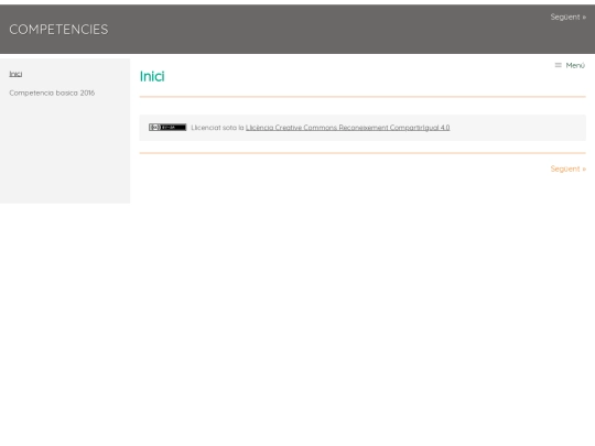 competencies screenshot