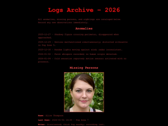 logs screenshot