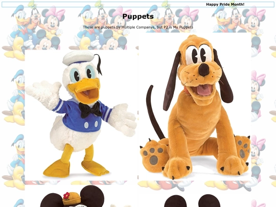 pages/Puppets screenshot