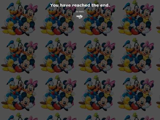pages/end screenshot