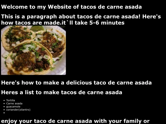 tacosdecarneasada screenshot