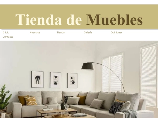 muebles/tienda screenshot