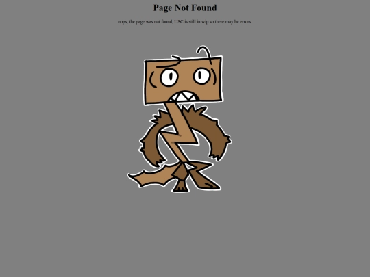 not_found screenshot