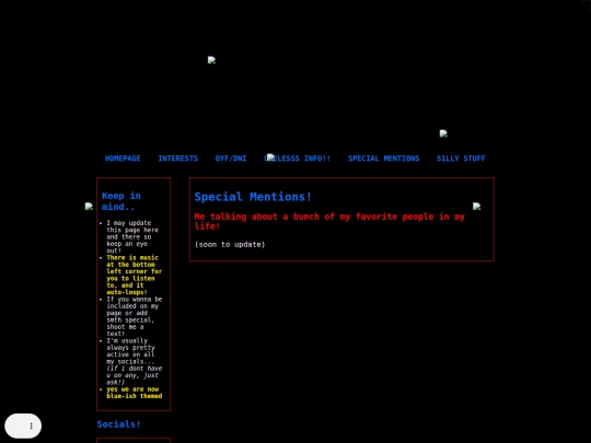 special-mentions screenshot