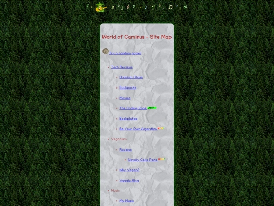 sitemap screenshot