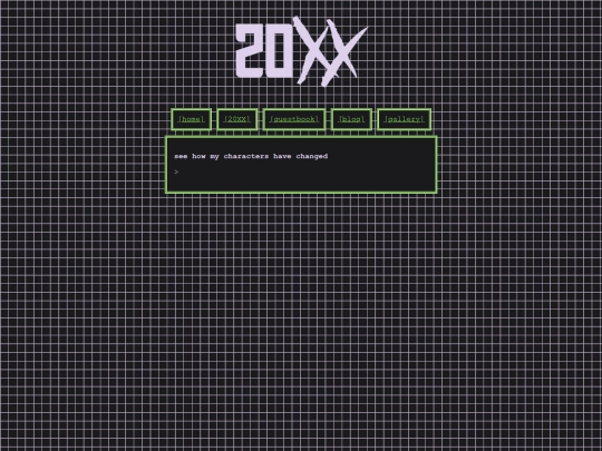 20XX/characters/archive screenshot