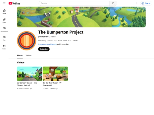 socials/youtube screenshot