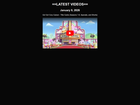 videos screenshot