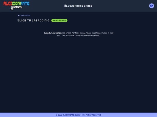 game/elige-tu-latrocinio screenshot
