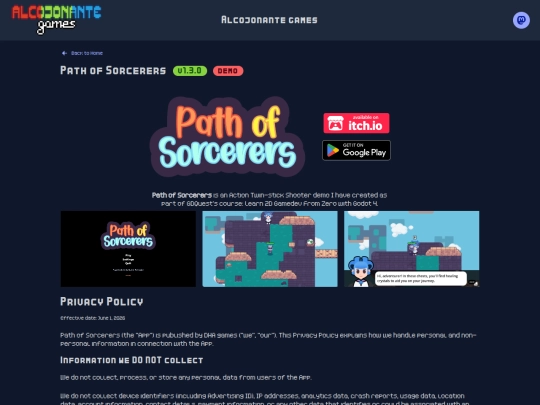 game/path-of-sorcerers screenshot