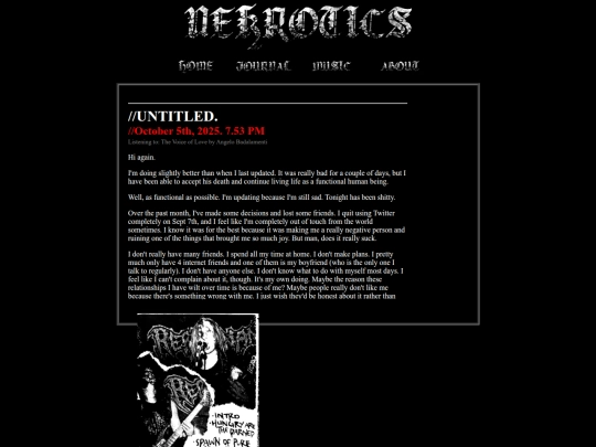 journal screenshot