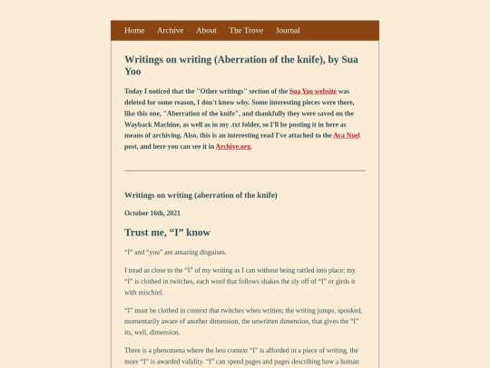 posts/2023-01-16-Writings-on-writing-aberration-of-the-knife-by-Sua-Yoo screenshot