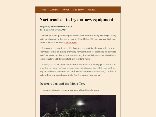 posts/2023-02-03-Nocturnal-set-to-try-out-new-equipment screenshot