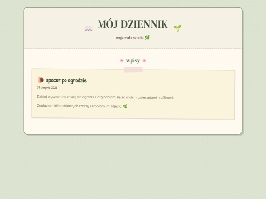 journal screenshot