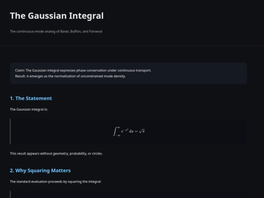 Encyclopedia/gaussian screenshot