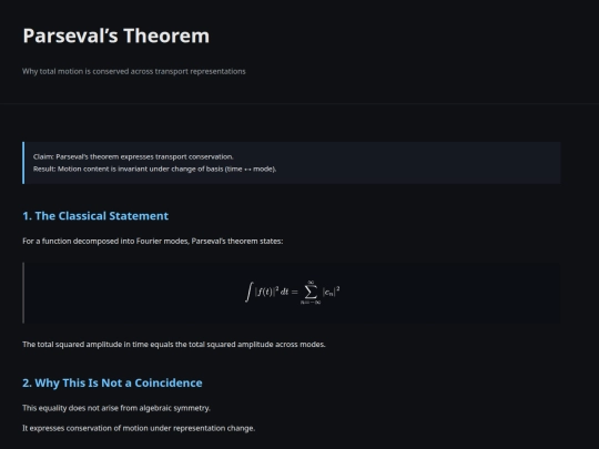 Encyclopedia/parseval screenshot
