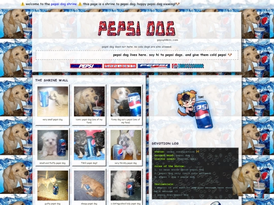 pepsidog screenshot