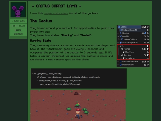 blog/cactus-carrot-lama screenshot