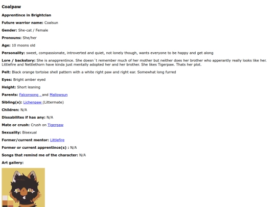 Coalpaw screenshot