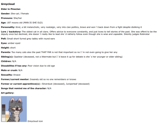 Greycloud screenshot