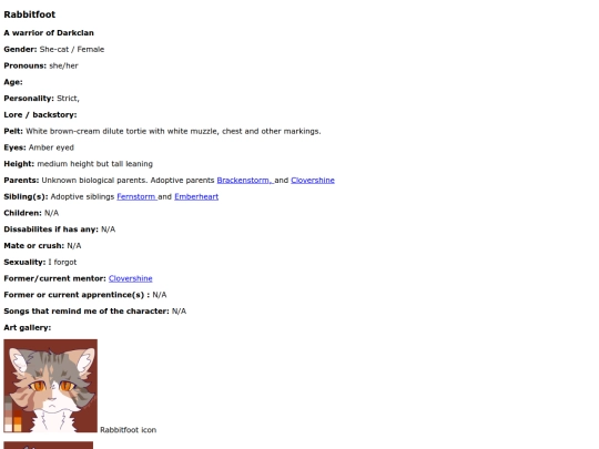 Rabbitfoot screenshot