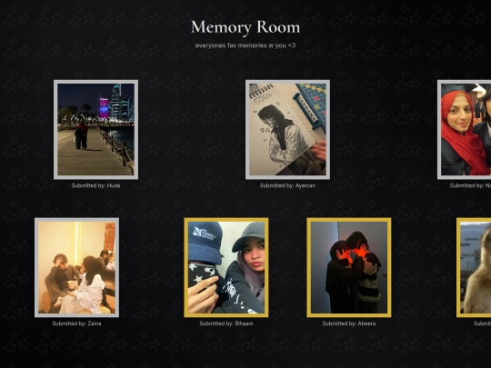 memories screenshot