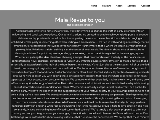 services screenshot