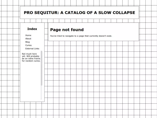 curios/curios-index screenshot