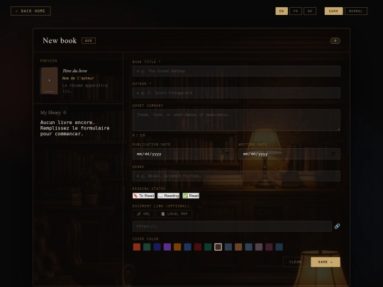 add-book screenshot
