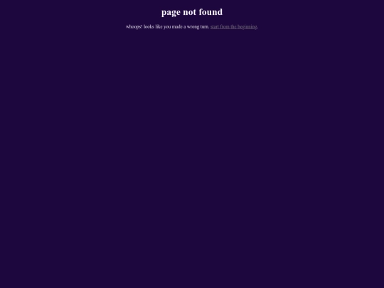not_found screenshot