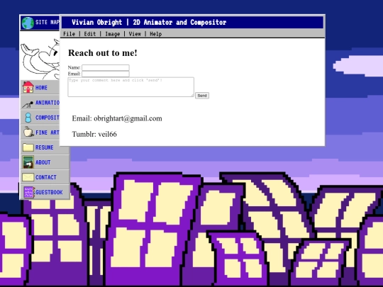 contact screenshot