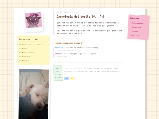 blog screenshot
