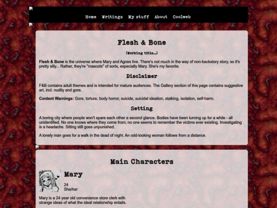 fleshandbone screenshot