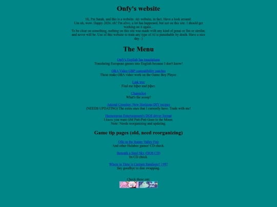 index screenshot