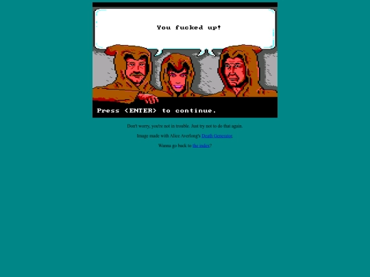 not_found screenshot